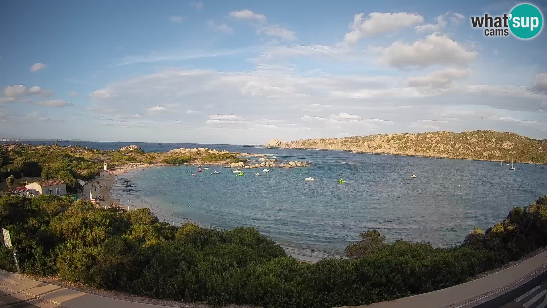 Webcam Rena di Levante – Live View from Capo Testa