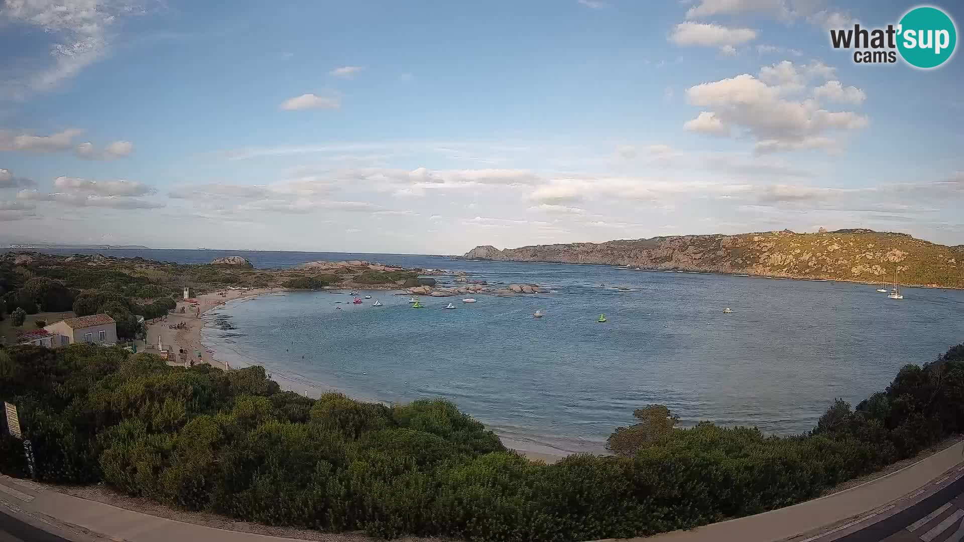 Webcam Rena di Levante – Live View from Capo Testa