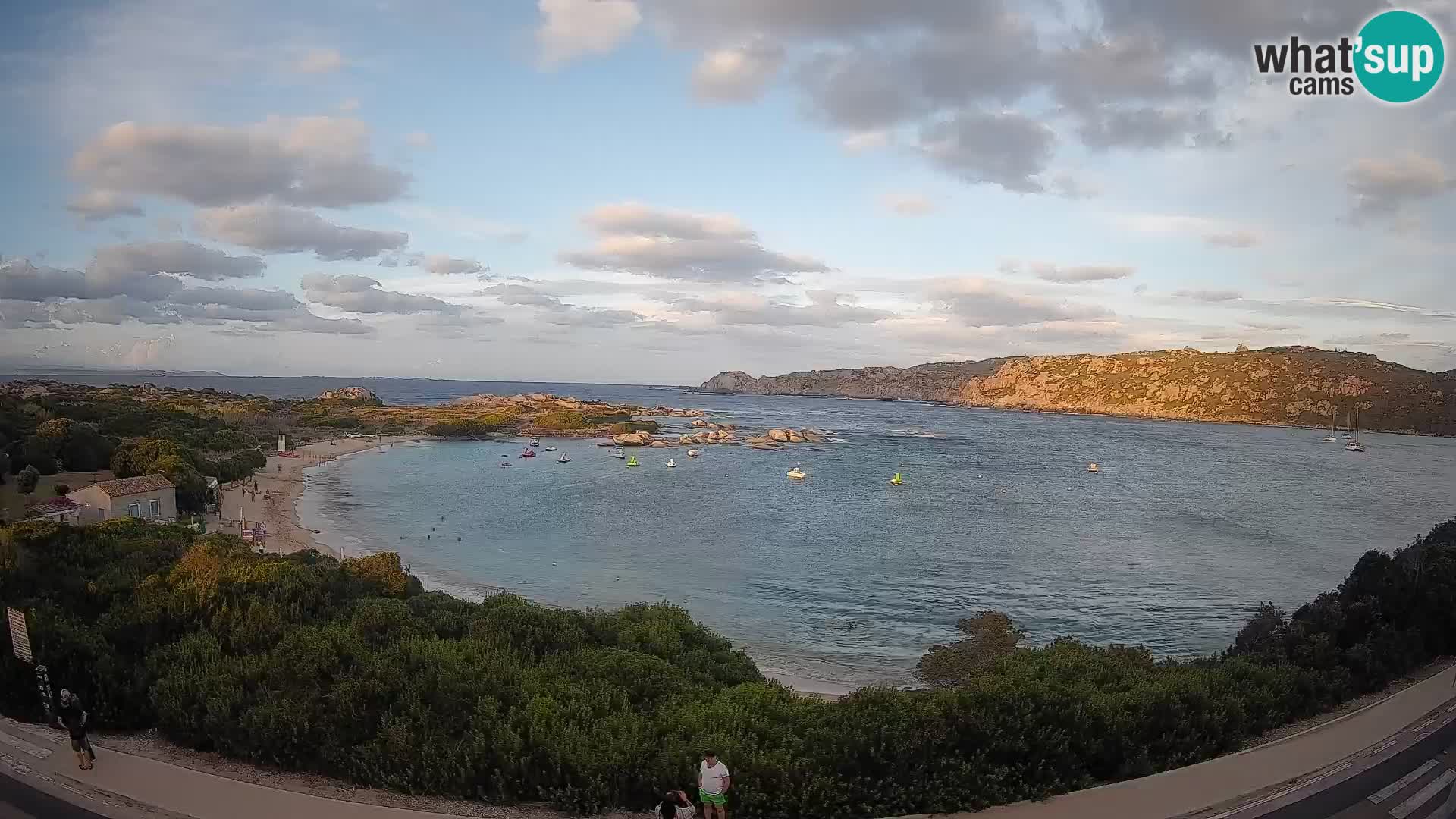 Webcam Rena di Levante – Live View from Capo Testa