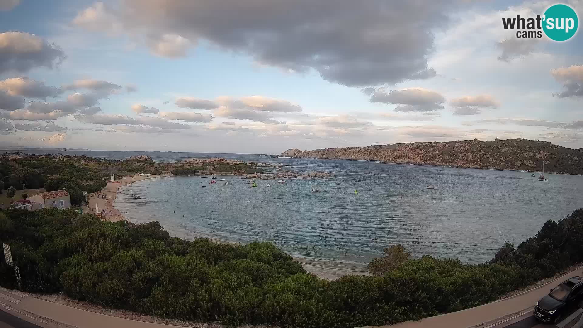 Webcam Rena di Levante – Live View from Capo Testa