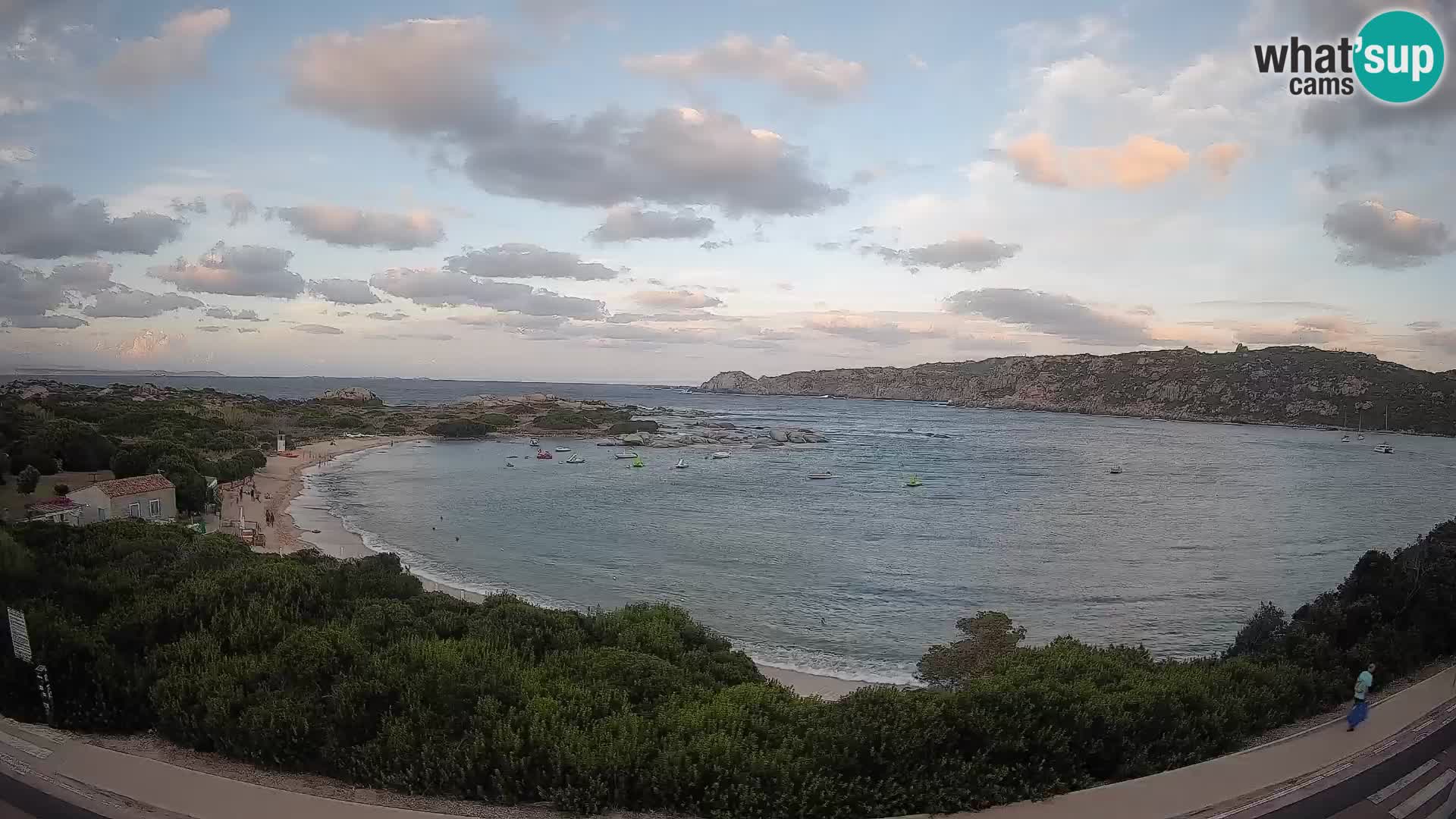 Webcam Rena di Levante – Live View from Capo Testa