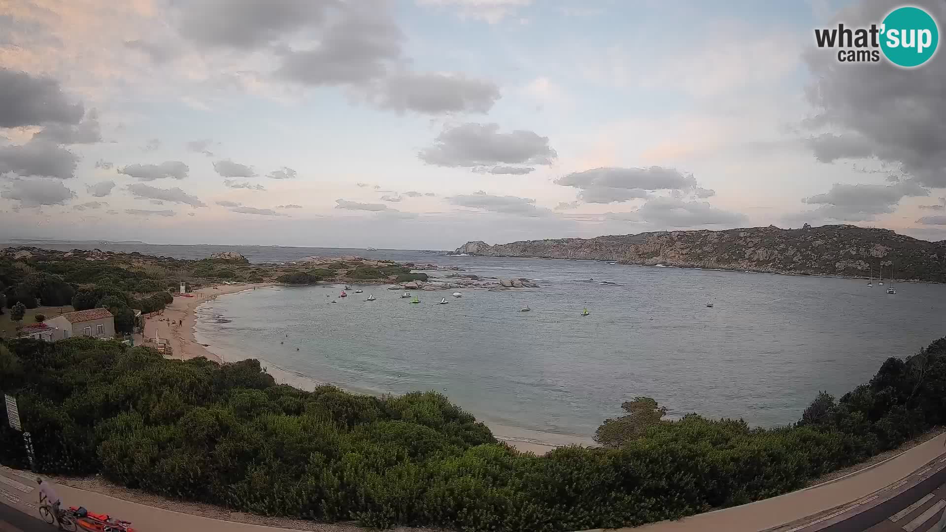 Webcam Rena di Levante – Live View from Capo Testa