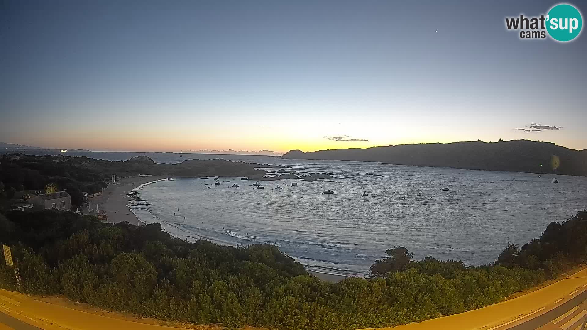 Webcam Rena di Levante – Live View from Capo Testa