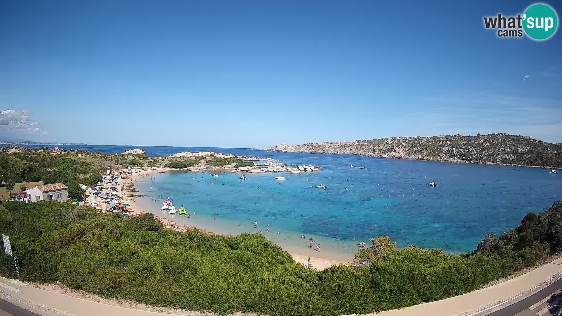 Webcam Rena di Levante – Live View from Capo Testa