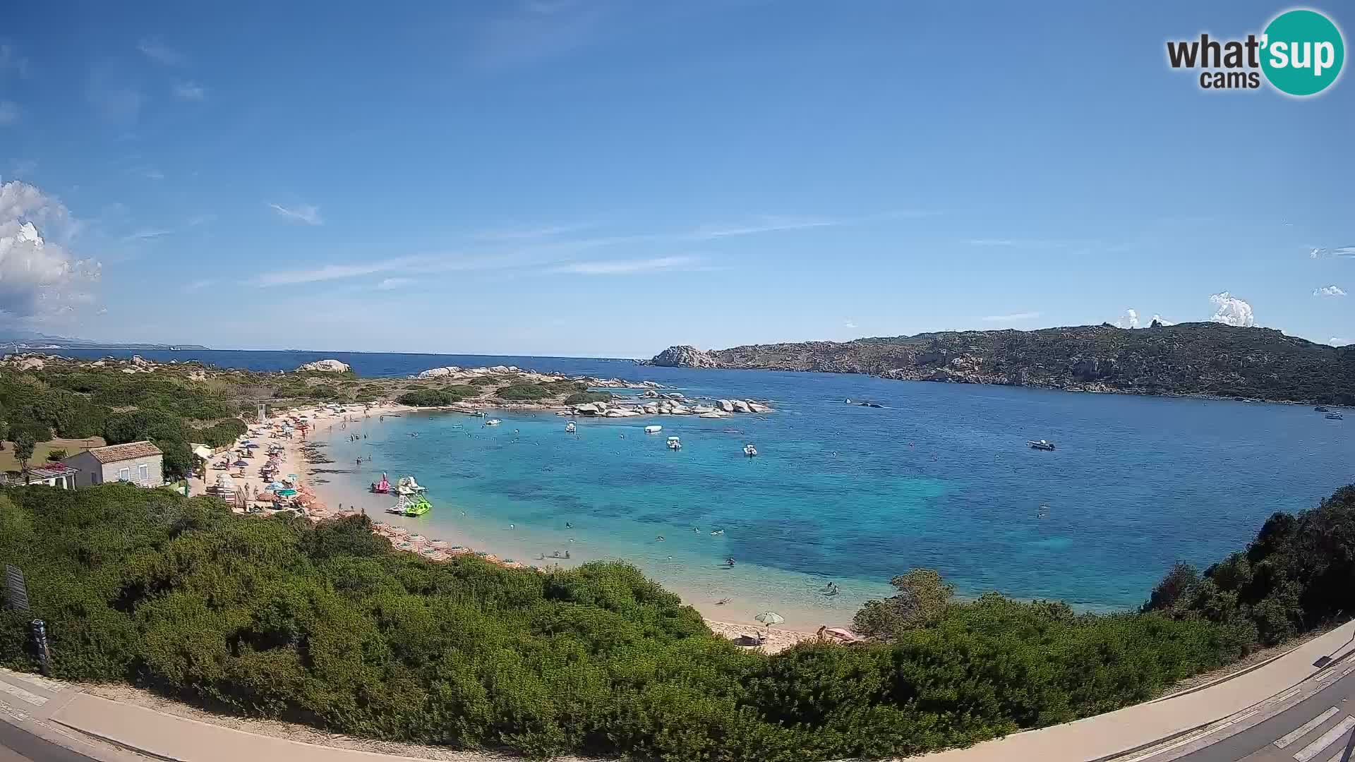 Webcam Rena di Levante – Live View from Capo Testa