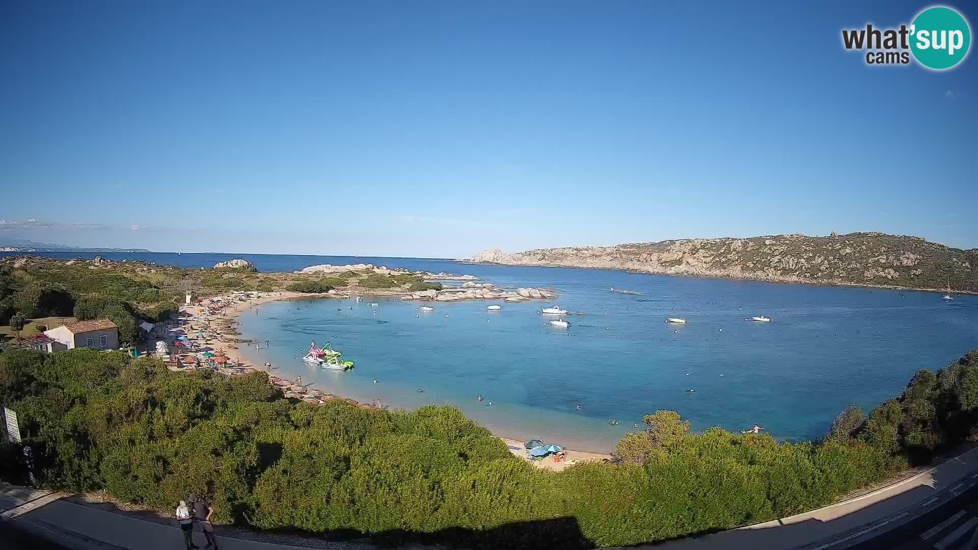 Spletna kamera Rena di Levante – Pogled v živo na Capo Testa