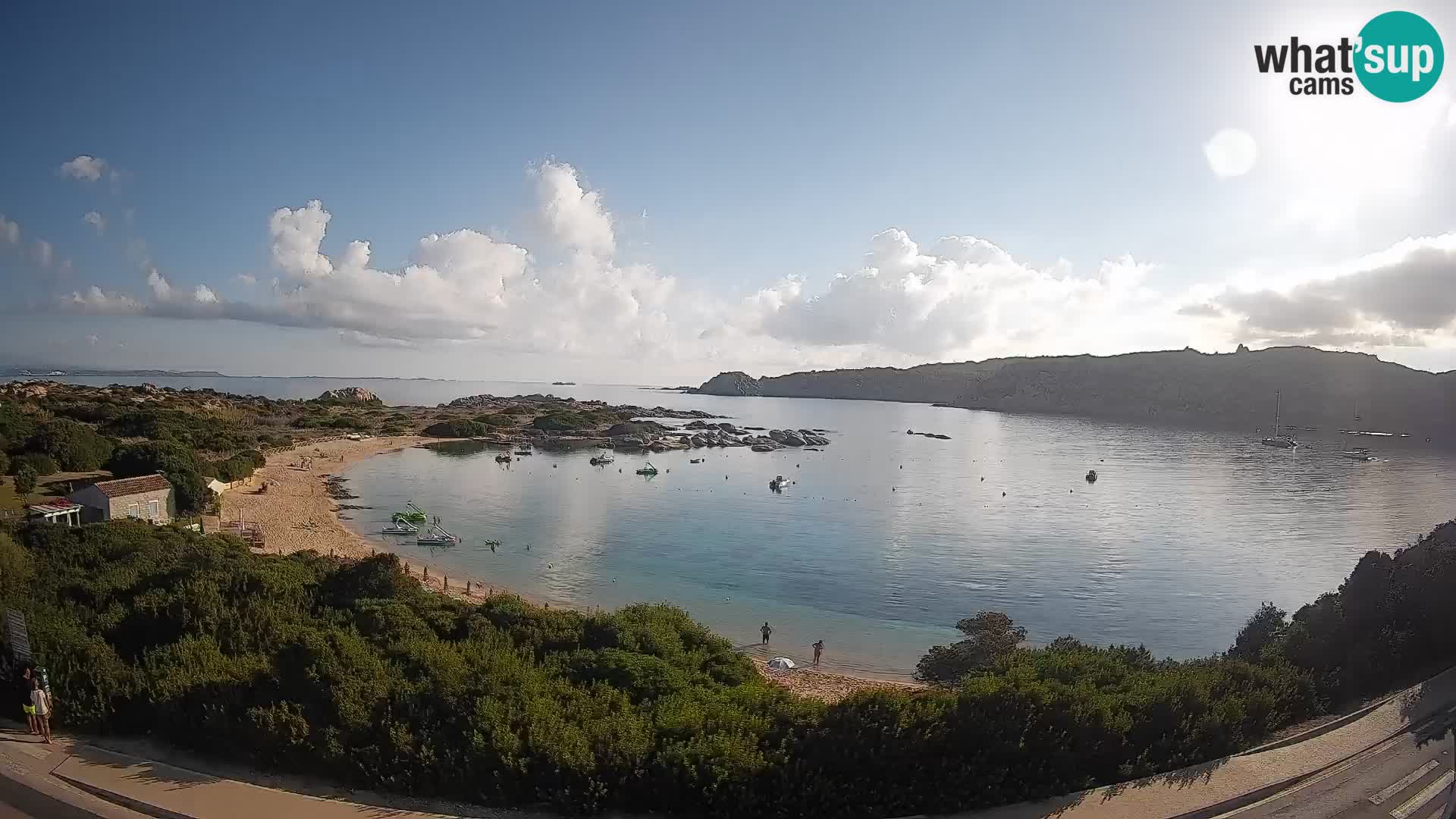 Webcam Rena di Levante – Live View from Capo Testa
