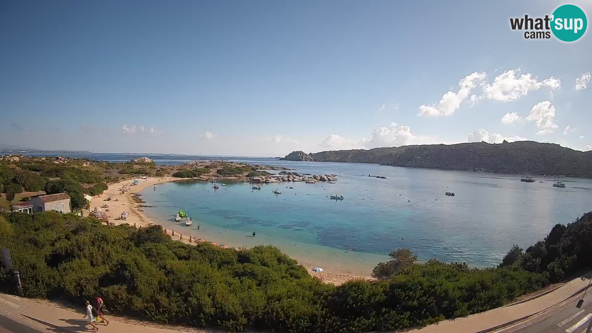 Webcam Rena di Levante – Live View from Capo Testa