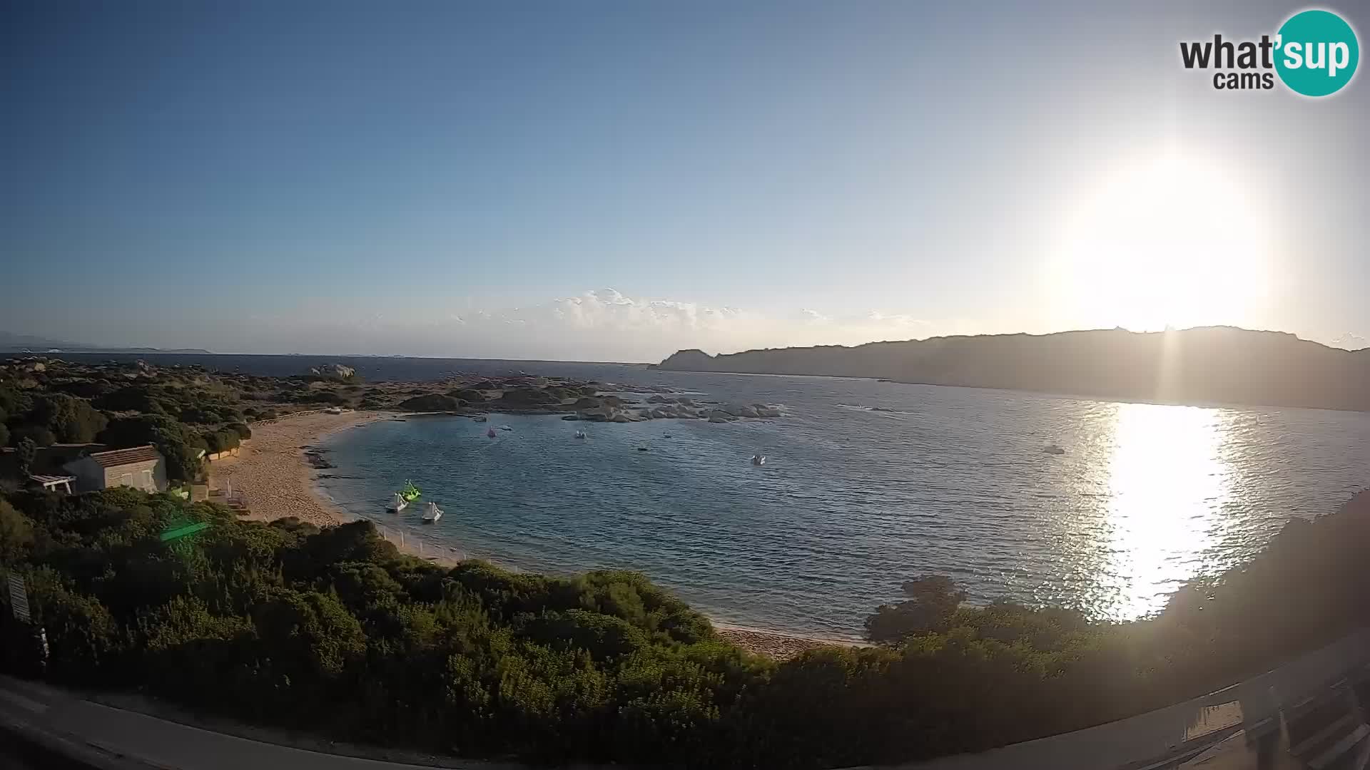 Webcam Rena di Levante – Live View from Capo Testa
