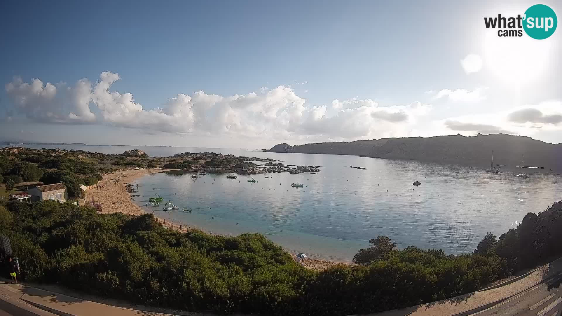 Webcam Rena di Levante – Live View from Capo Testa