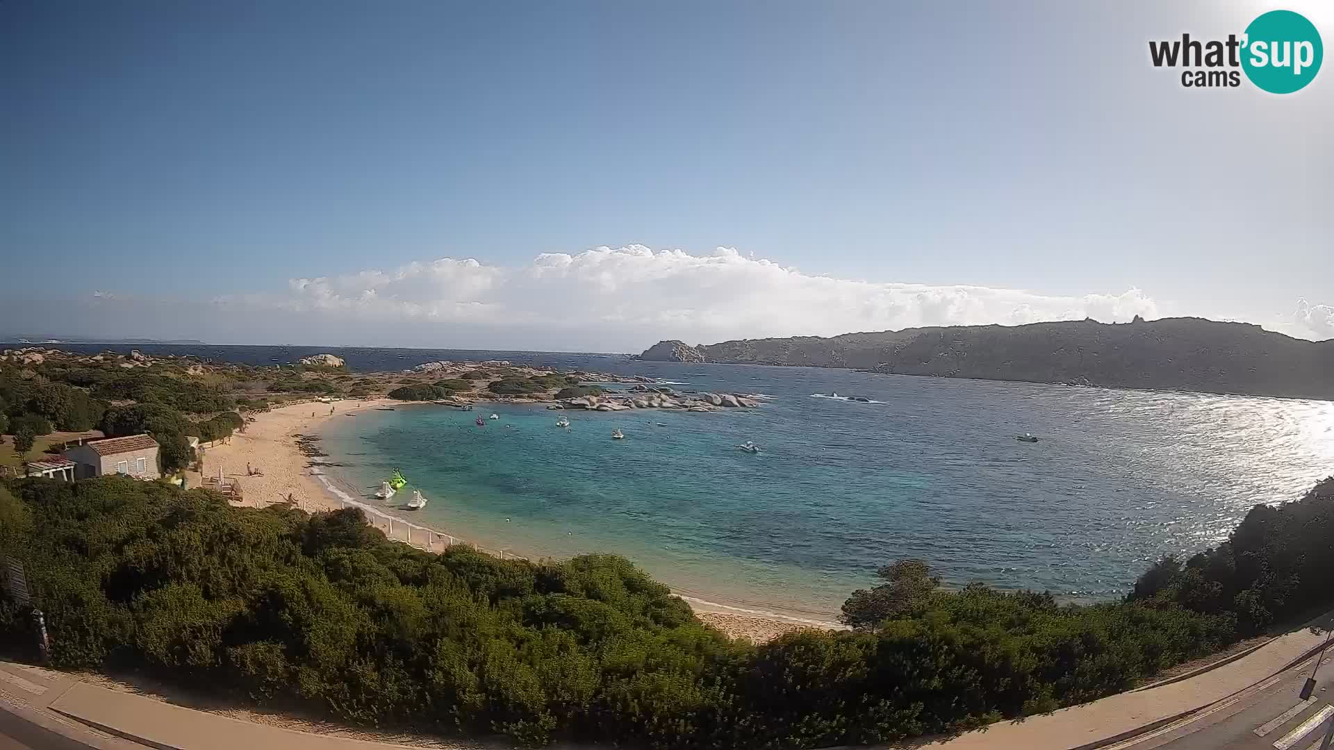 Webcam Rena di Levante – Vue en direct depuis Capo Testa