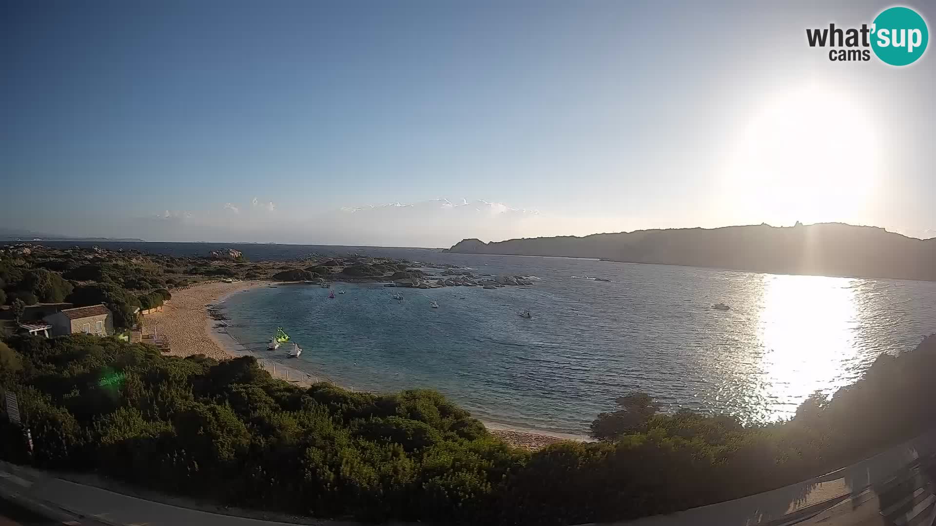 Spletna kamera Rena di Levante – Pogled v živo na Capo Testa