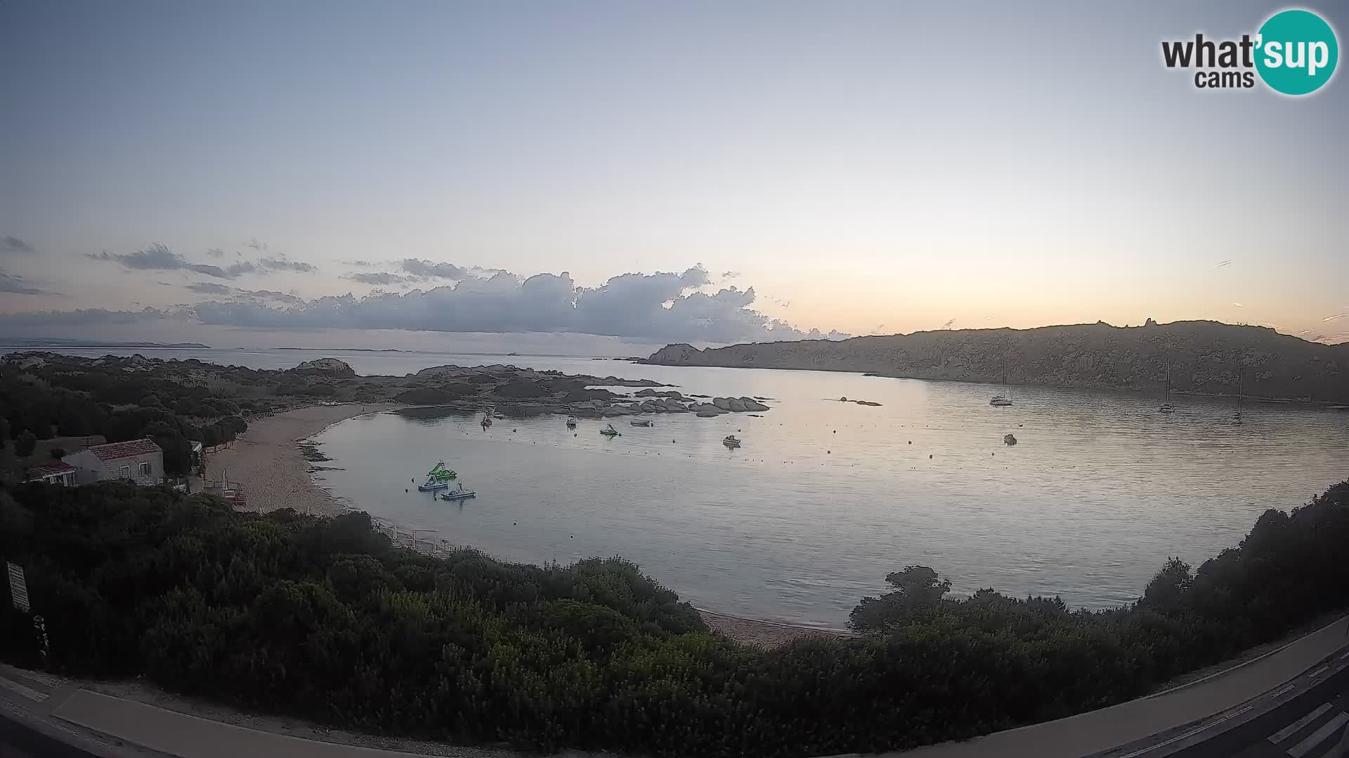 Webcam Rena di Levante – Live View from Capo Testa