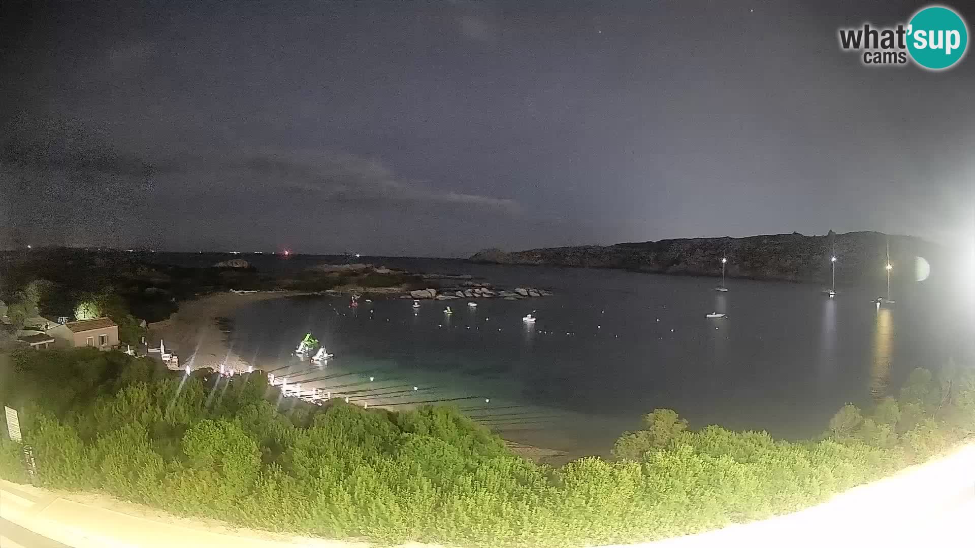 Spletna kamera Rena di Levante – Pogled v živo na Capo Testa