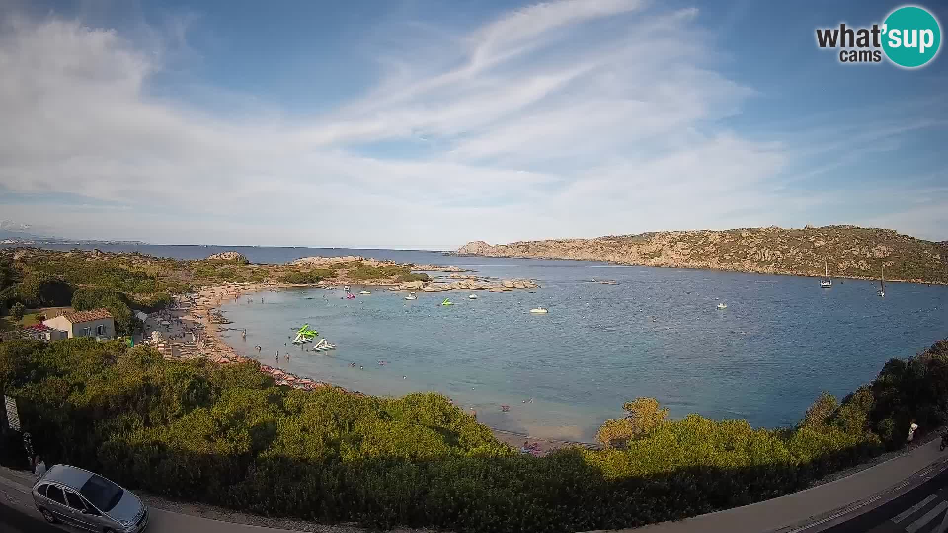 Spletna kamera Rena di Levante – Pogled v živo na Capo Testa