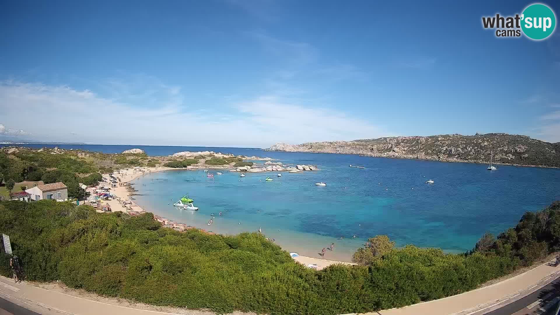 Webcam Rena di Levante – Live View from Capo Testa