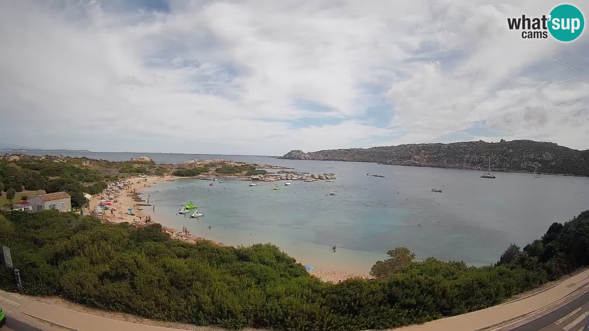 Webcam Rena di Levante – Vue en direct depuis Capo Testa