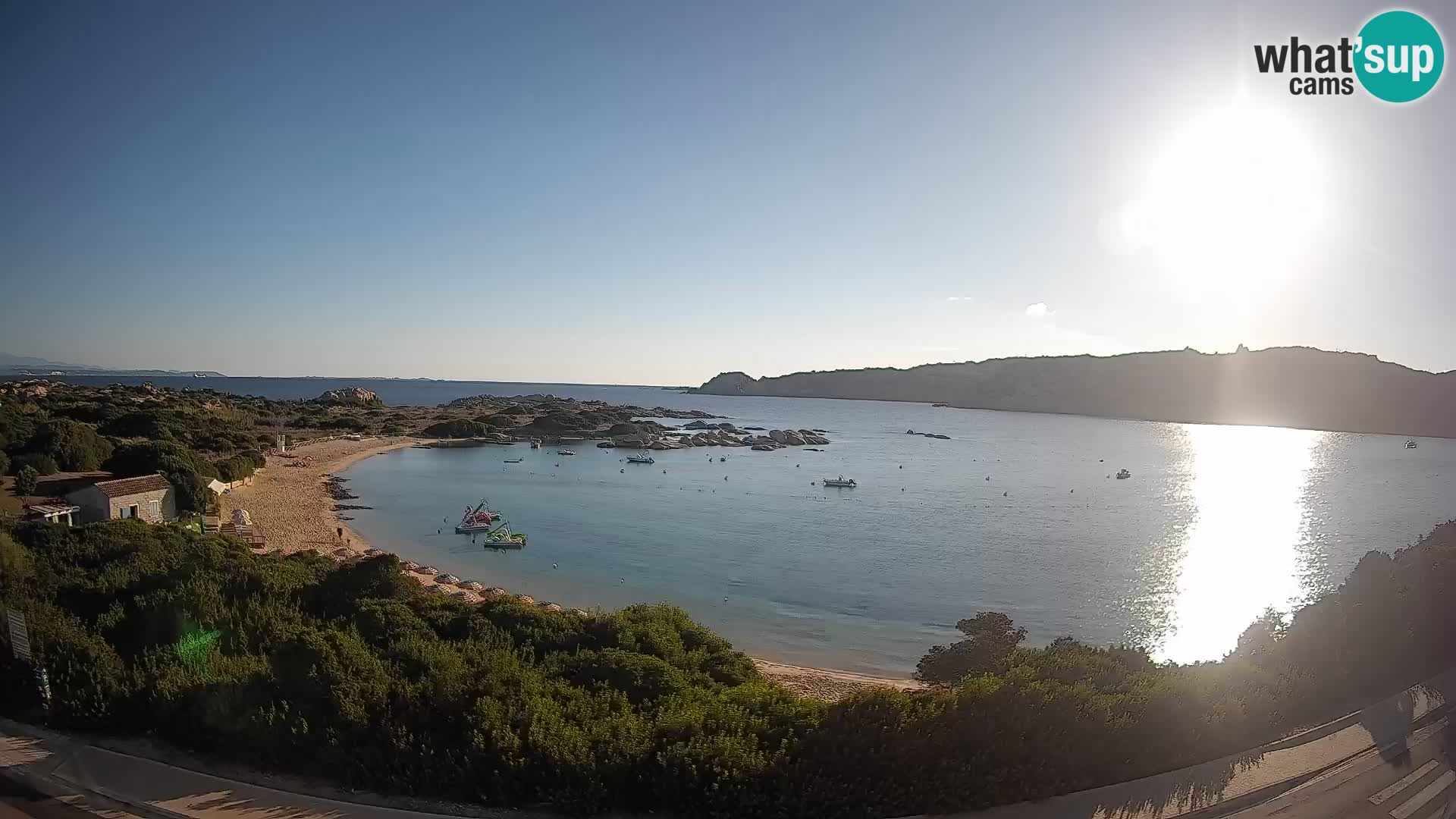 Webcam Rena di Levante – Vista en directo desde Capo Testa