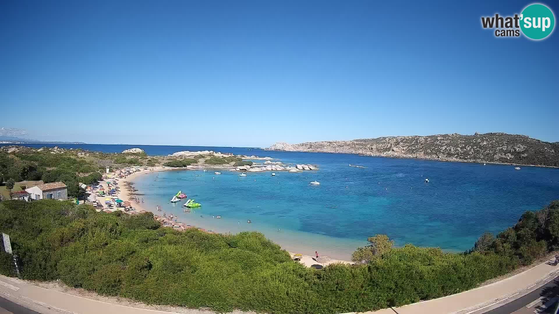 Webcam Rena di Levante – Vista live da Capo Testa