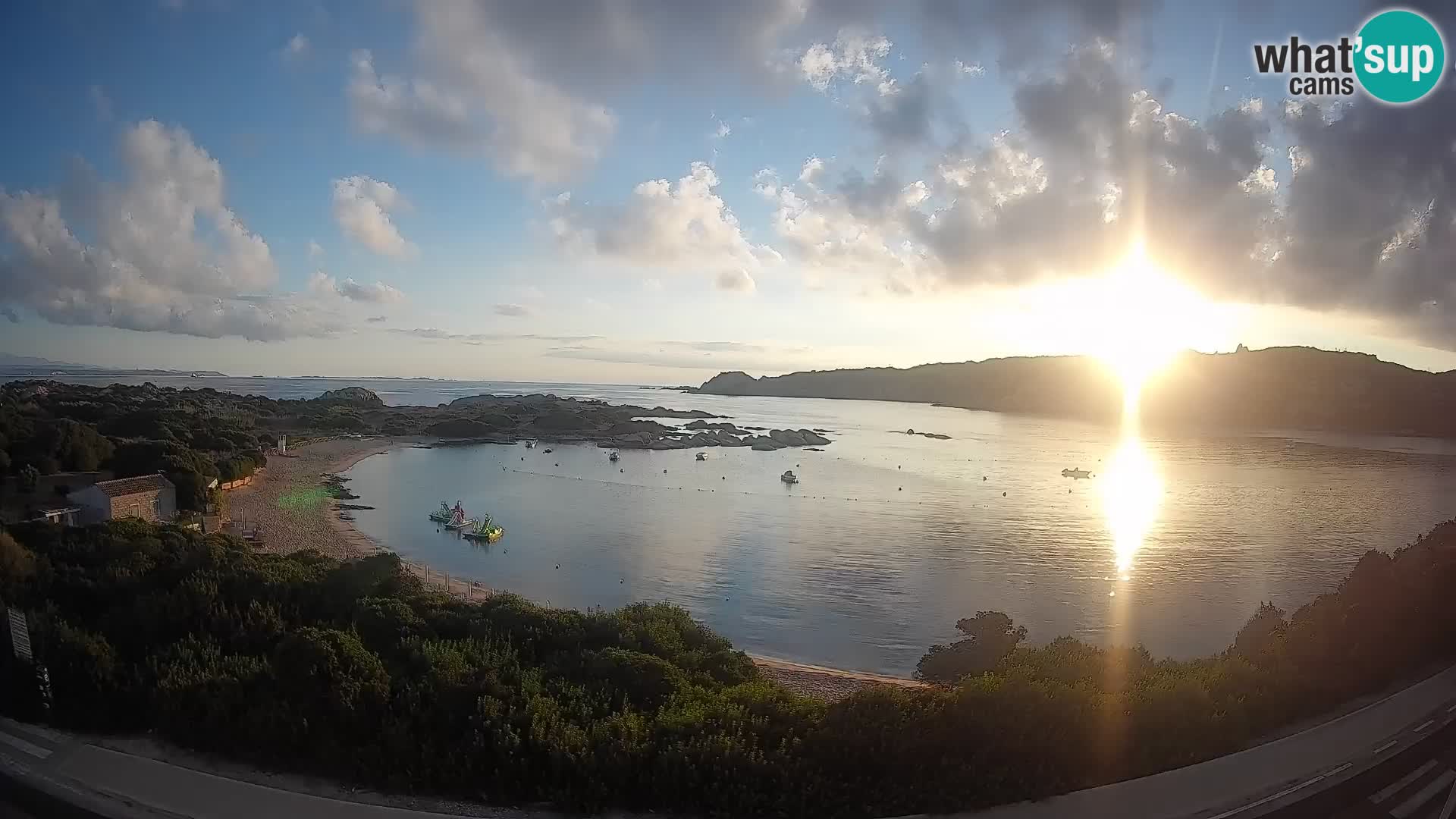 Webcam Rena di Levante – Vue en direct depuis Capo Testa