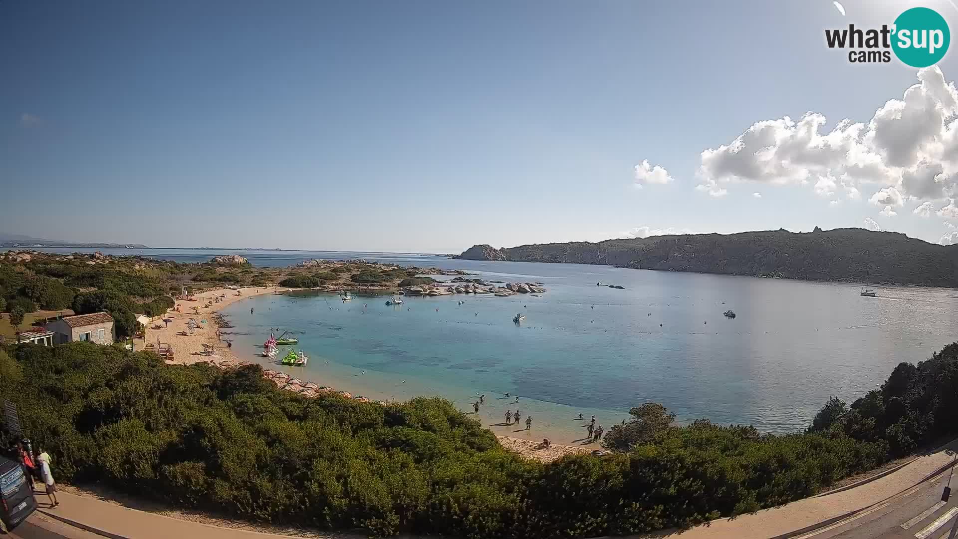 Webcam Rena di Levante – Live View from Capo Testa