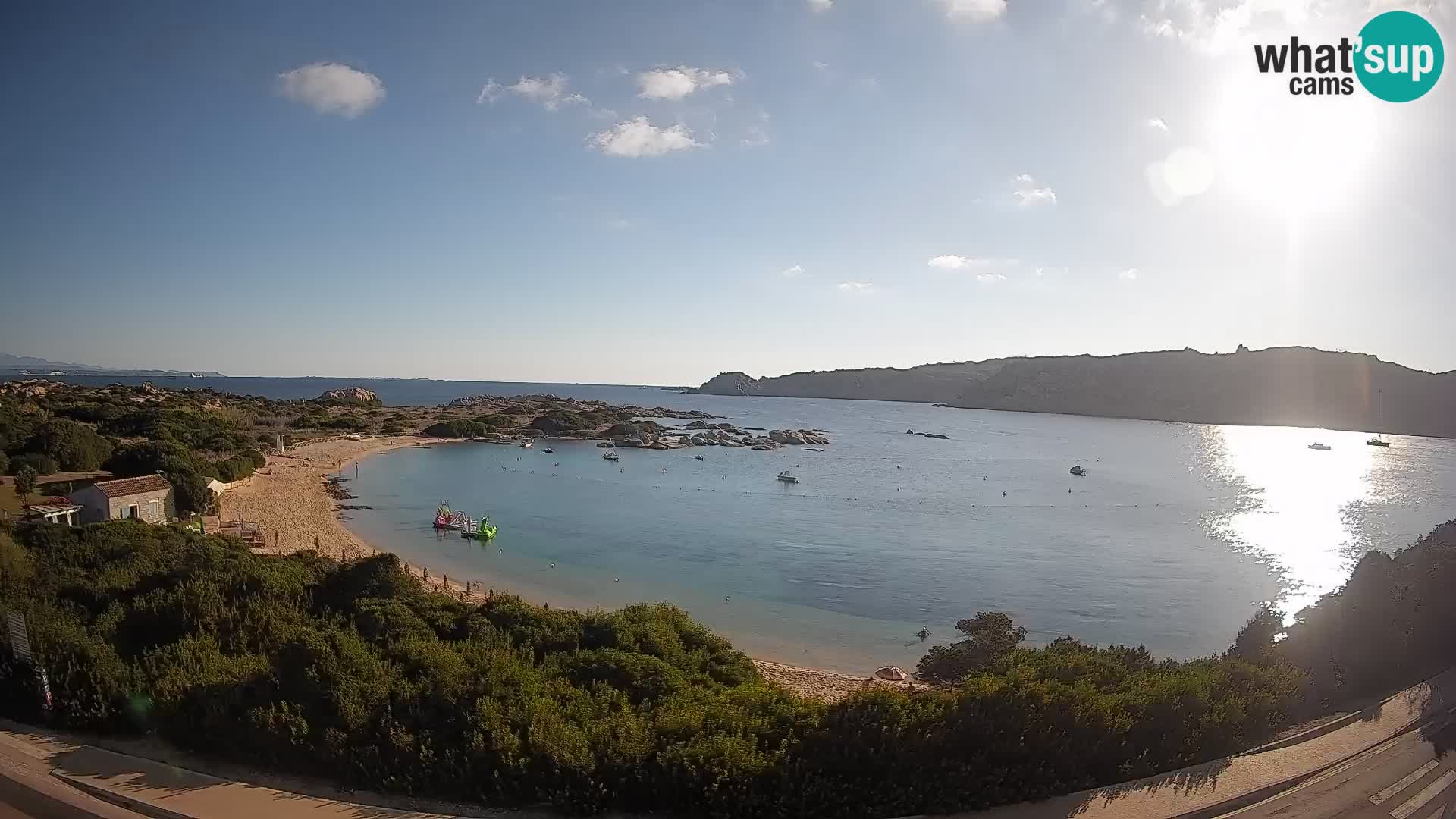 Webcam Rena di Levante – Live View from Capo Testa