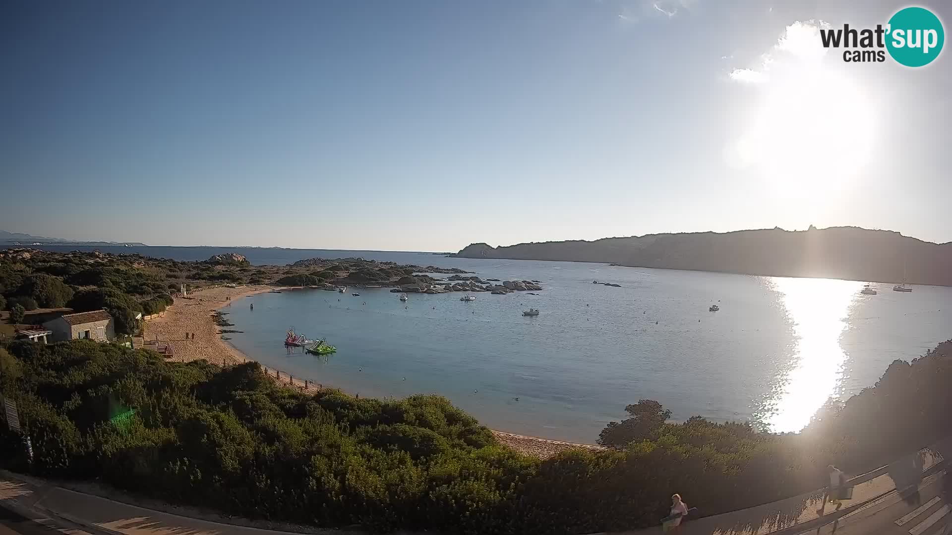 Webcam Rena di Levante – Live View from Capo Testa