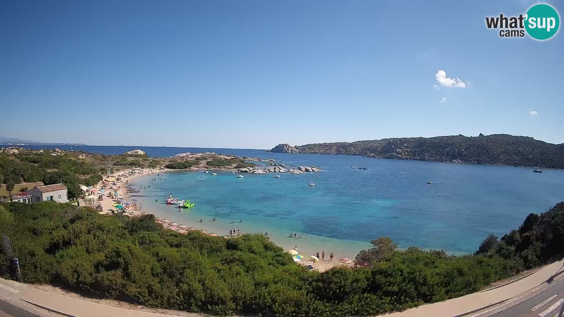 Webcam Rena di Levante – Live View from Capo Testa