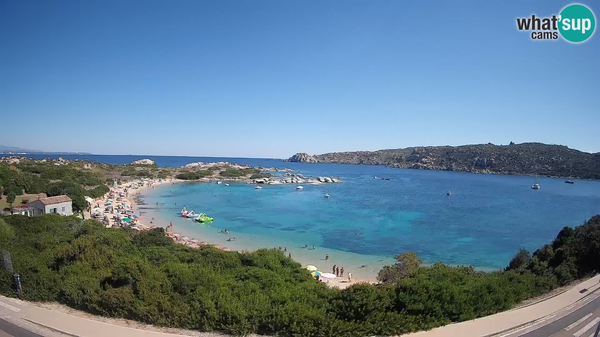 Webcam Rena di Levante – Vue en direct depuis Capo Testa