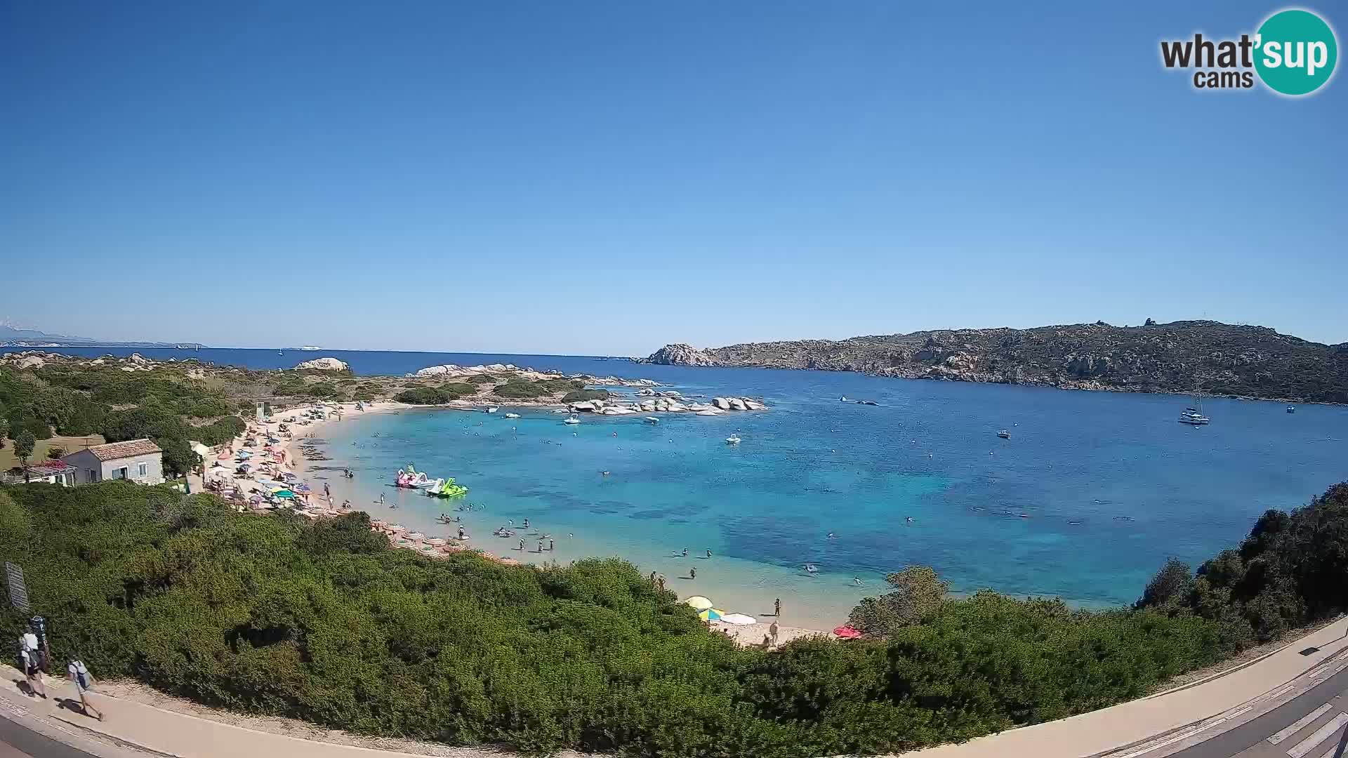 Webcam Rena di Levante – Live View from Capo Testa