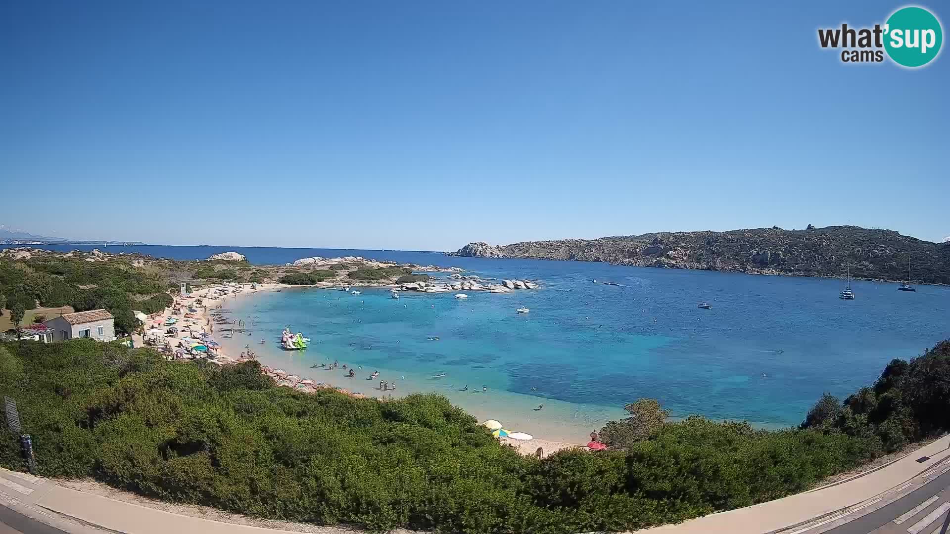 Webcam Rena di Levante – Live View from Capo Testa