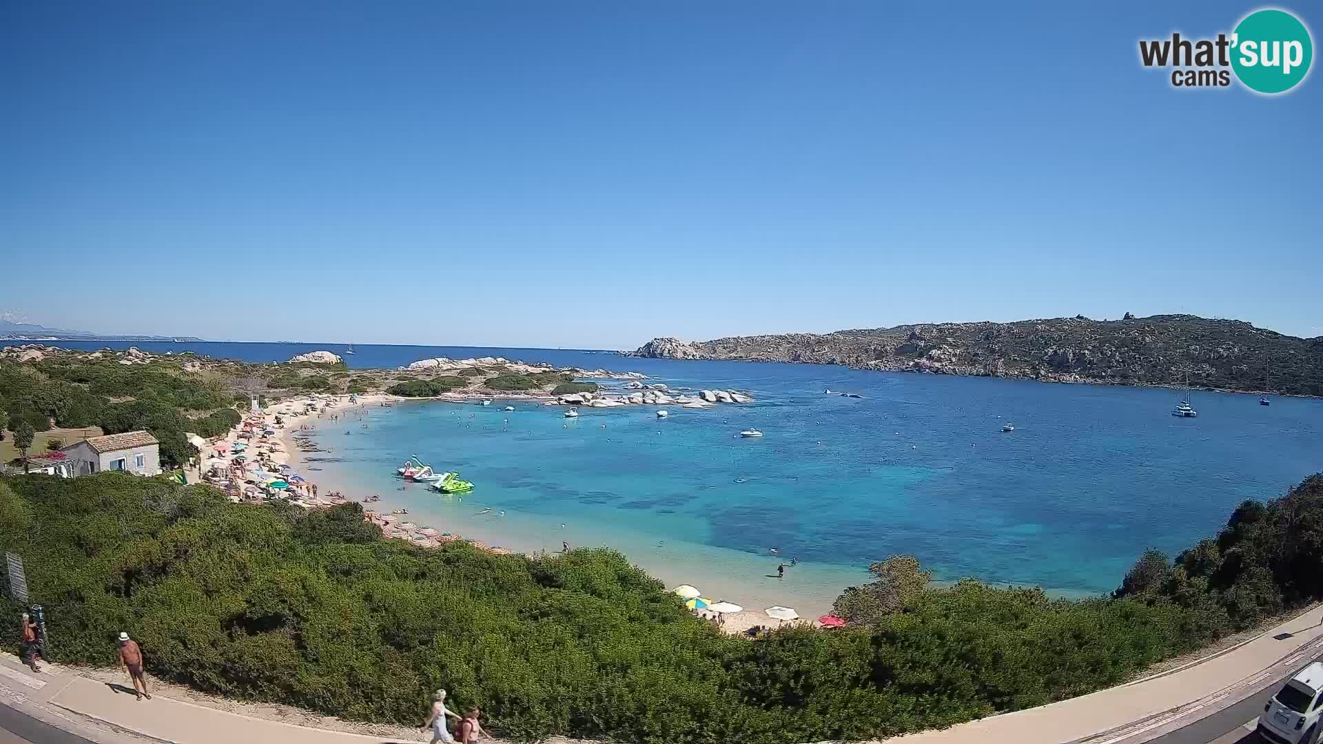 Webcam Rena di Levante – Live View from Capo Testa