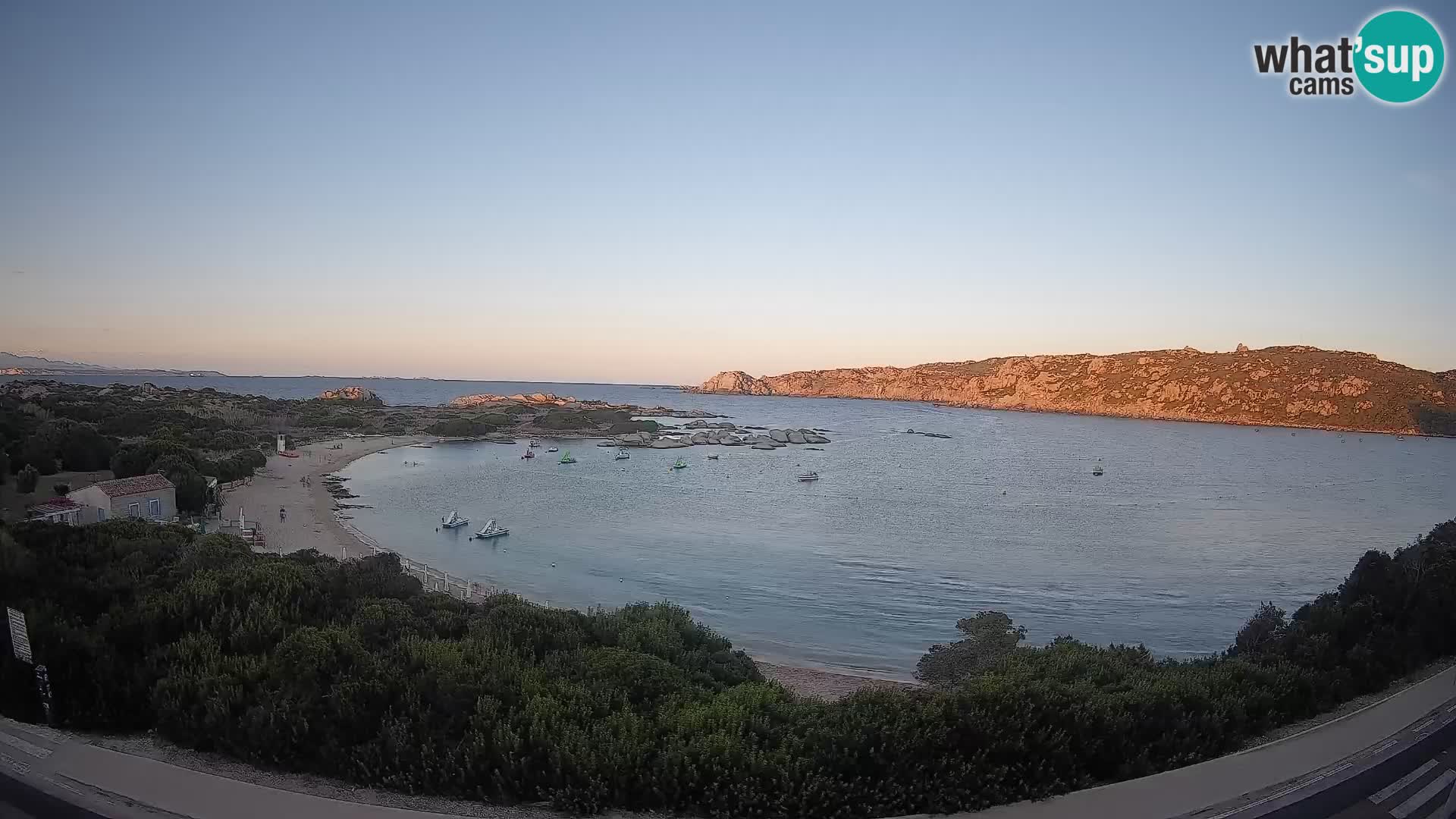 Webcam Rena di Levante – Live View from Capo Testa