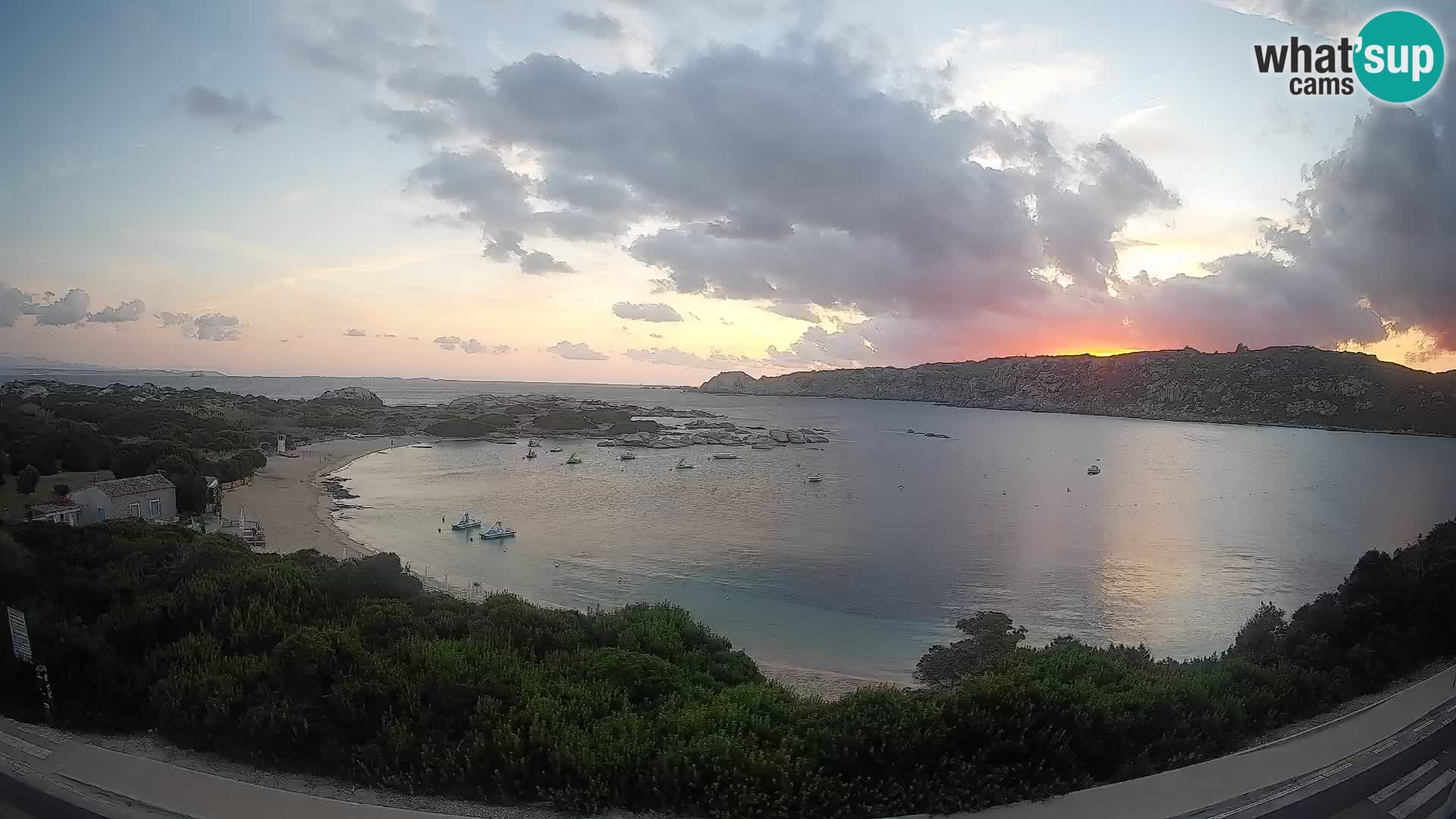 Webcam Rena di Levante – Live View from Capo Testa