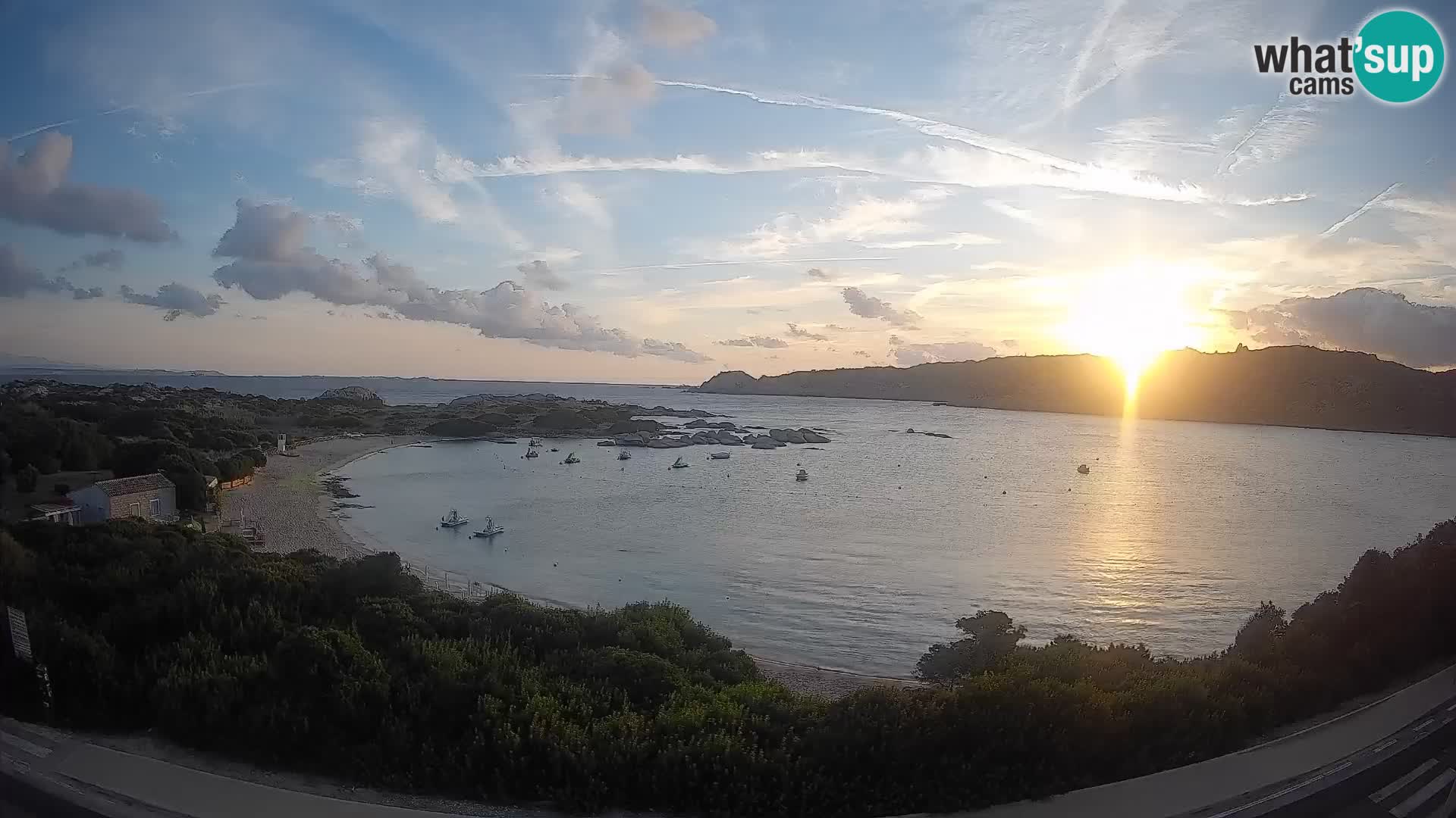 Webcam Rena di Levante – Live View from Capo Testa