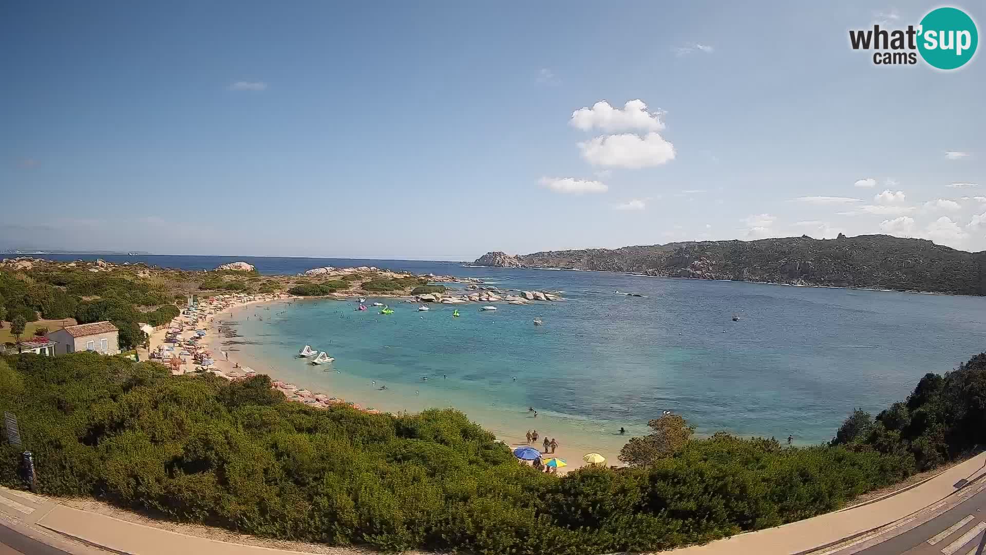 Webcam Rena di Levante – Vista en directo desde Capo Testa
