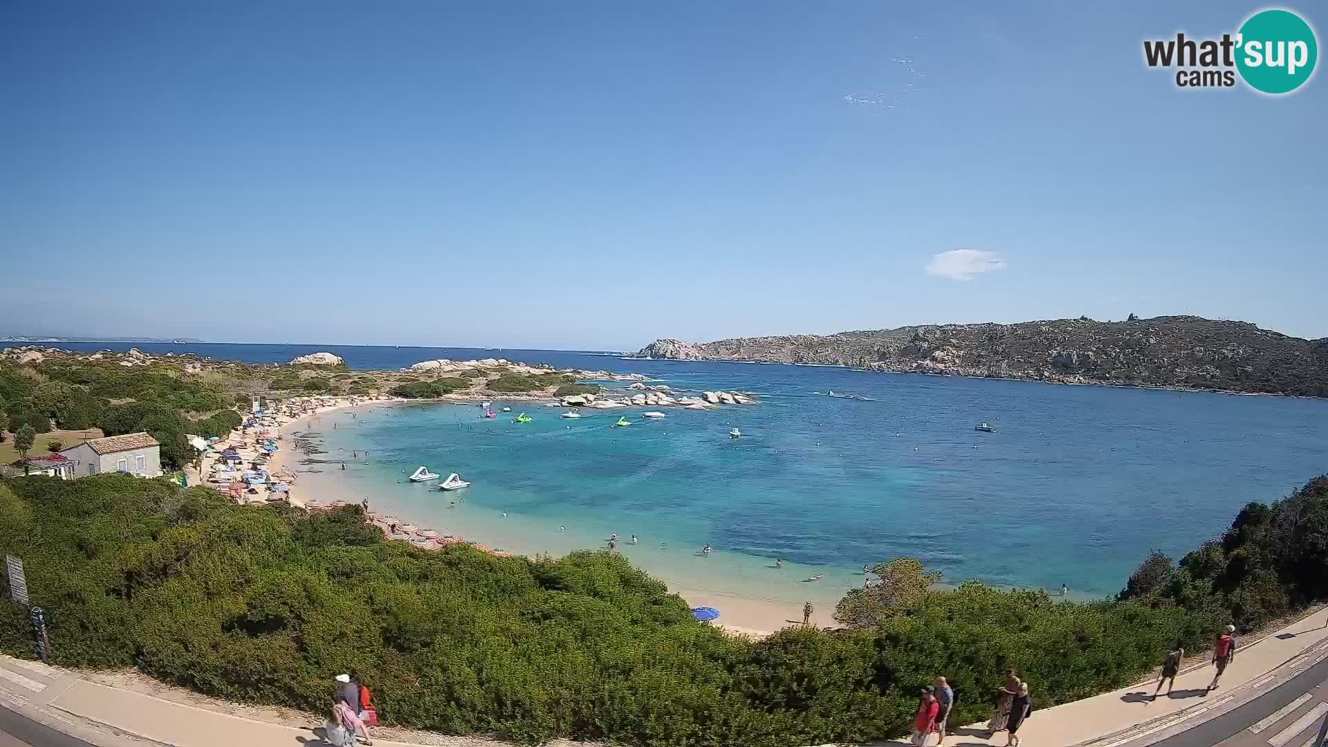 Webcam Rena di Levante – Live View from Capo Testa