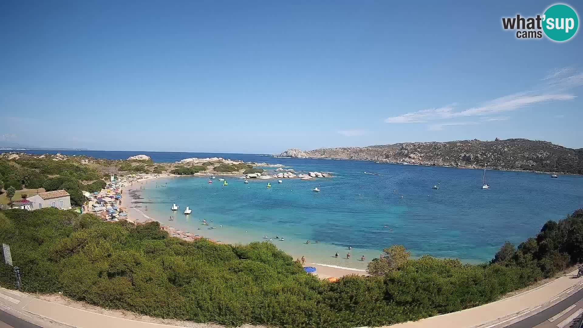 Webcam Rena di Levante – Vista live da Capo Testa