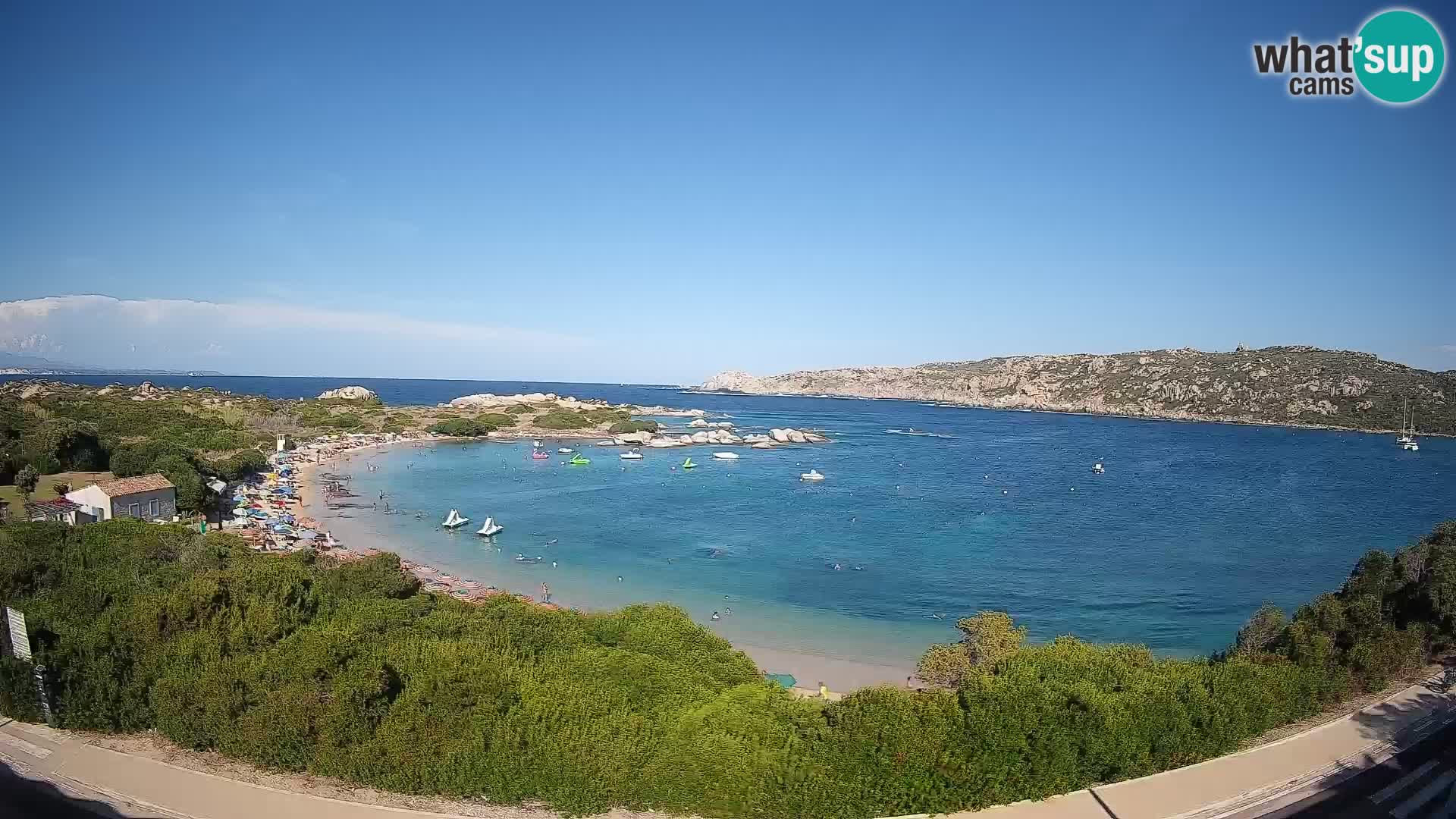 Webcam Rena di Levante – Vista en directo desde Capo Testa