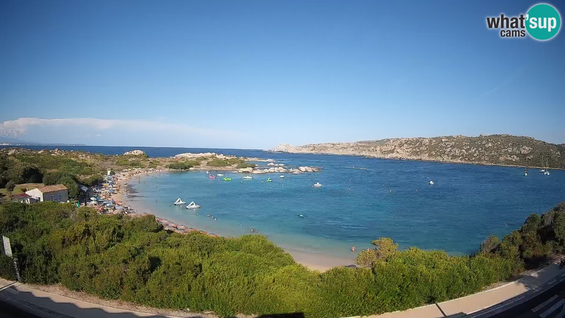 Webcam Rena di Levante – Vista live da Capo Testa