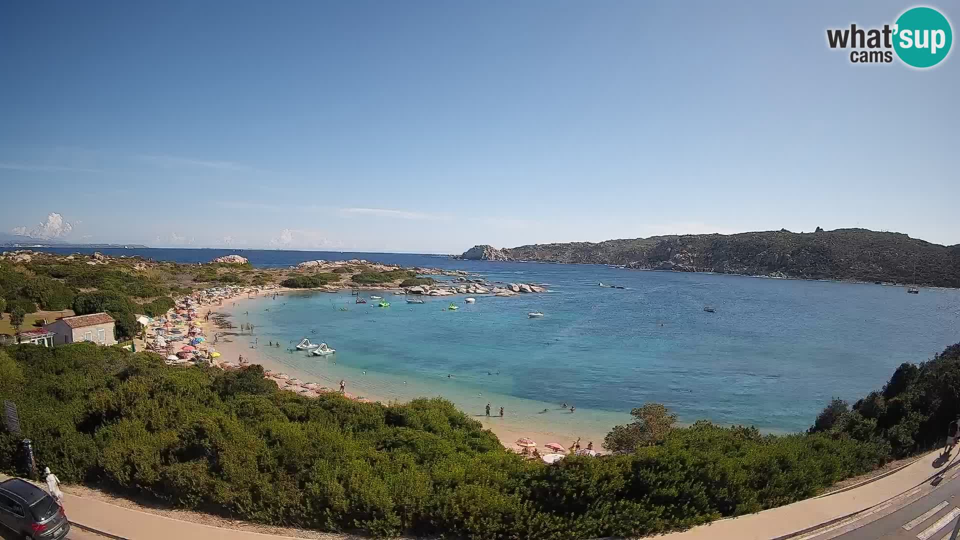 Webcam Rena di Levante – Live View from Capo Testa