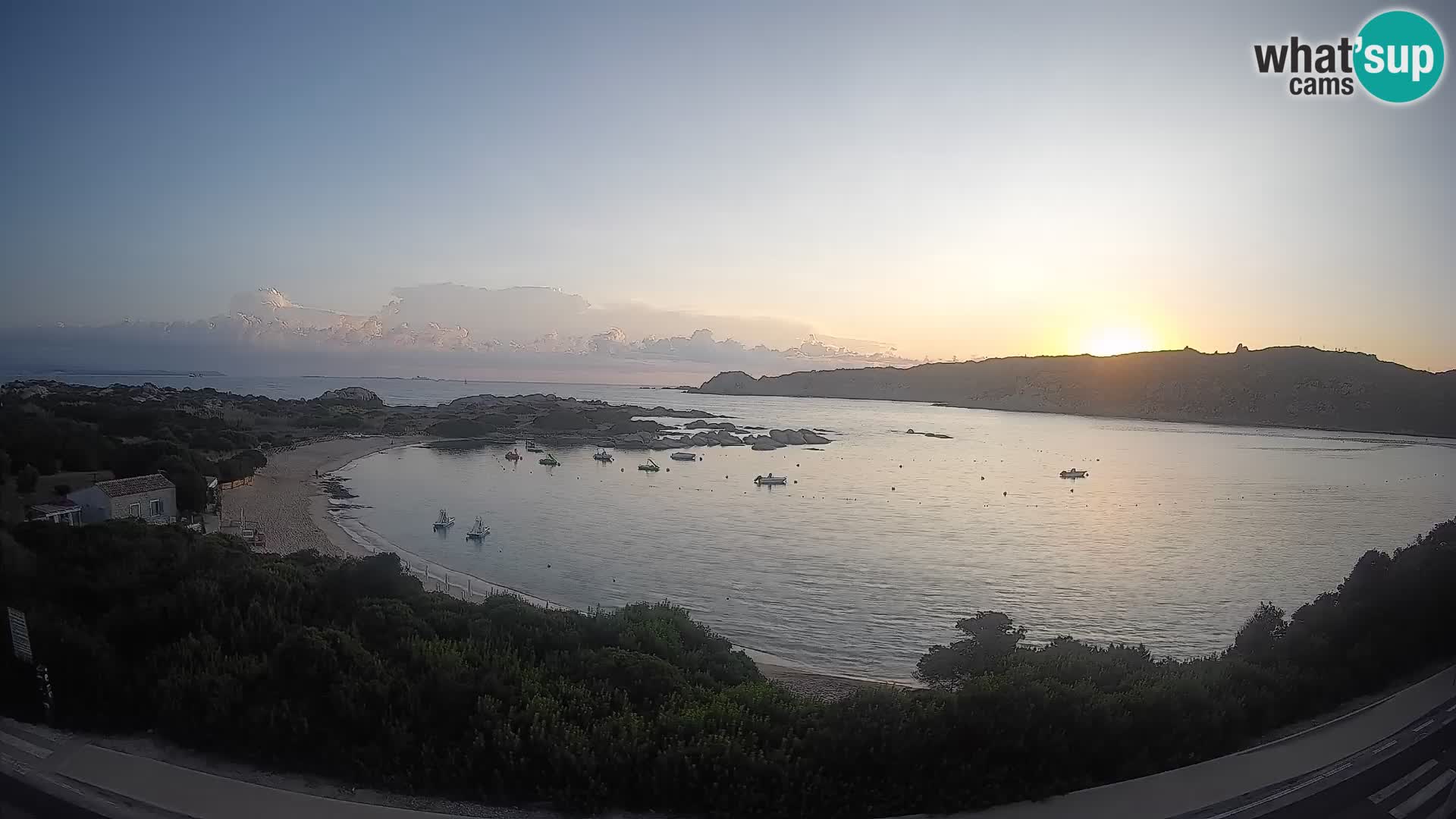 Webcam Rena di Levante – Live View from Capo Testa