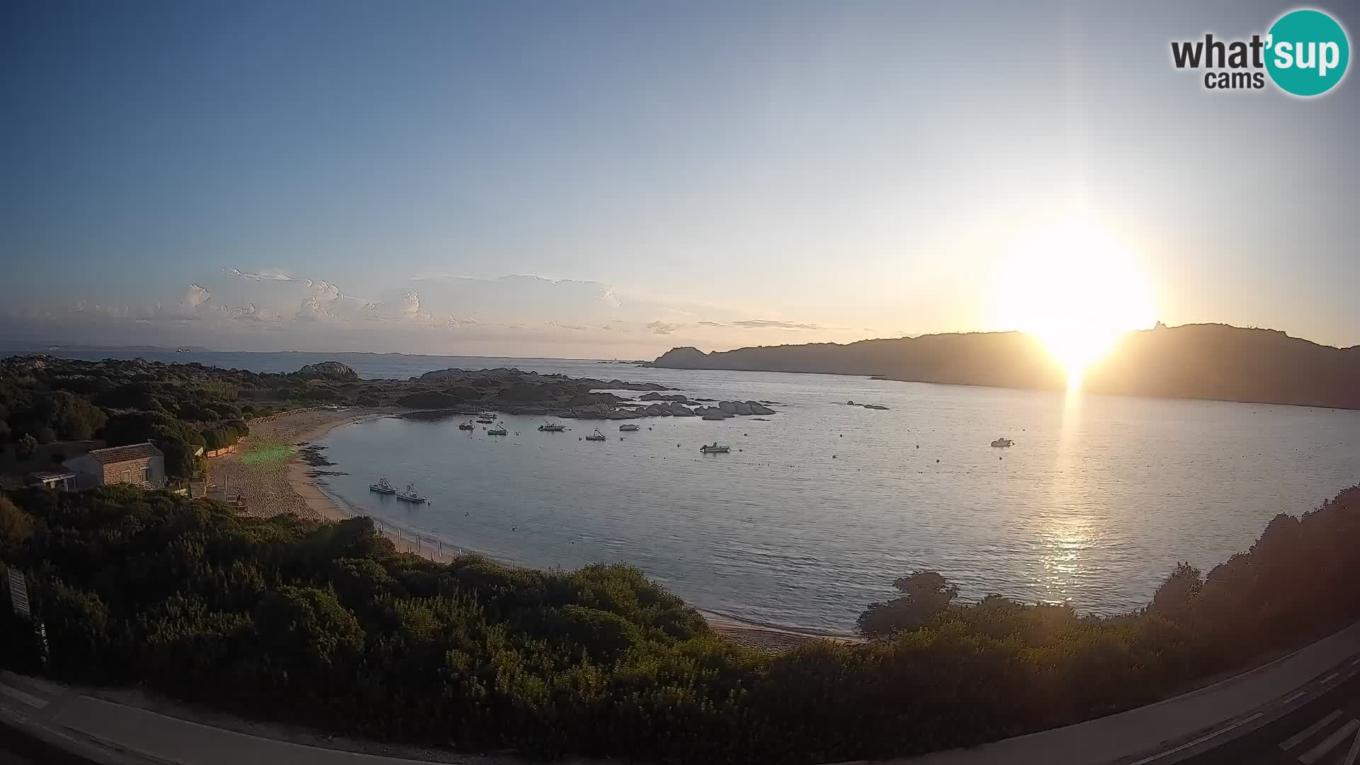 Webcam Rena di Levante – Live View from Capo Testa