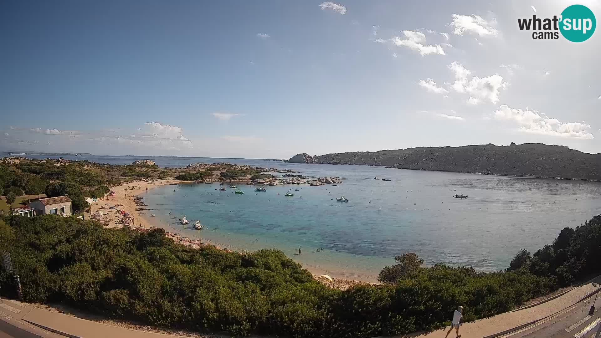 Webcam Rena di Levante – Live View from Capo Testa