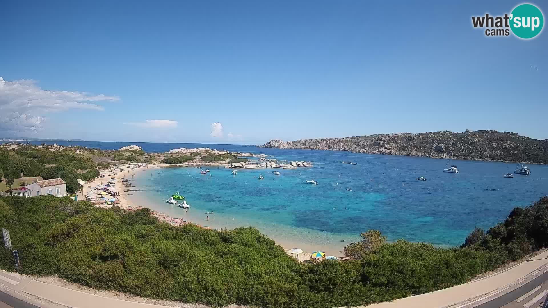 Webcam Rena di Levante – Live View from Capo Testa