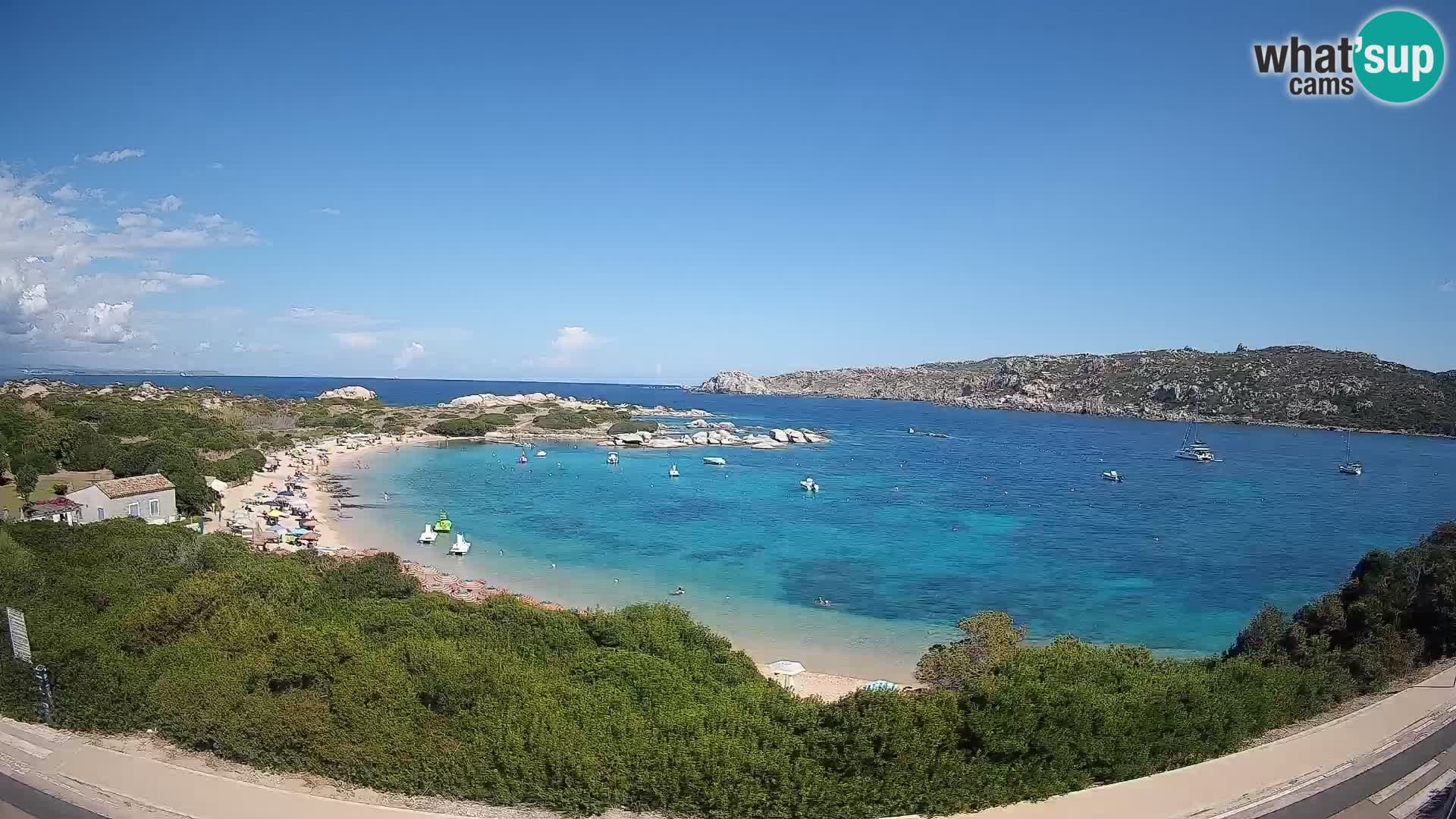 Webcam Rena di Levante – Live View from Capo Testa