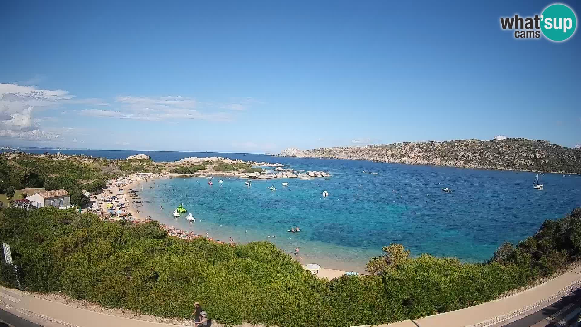 Webcam Rena di Levante – Live View from Capo Testa