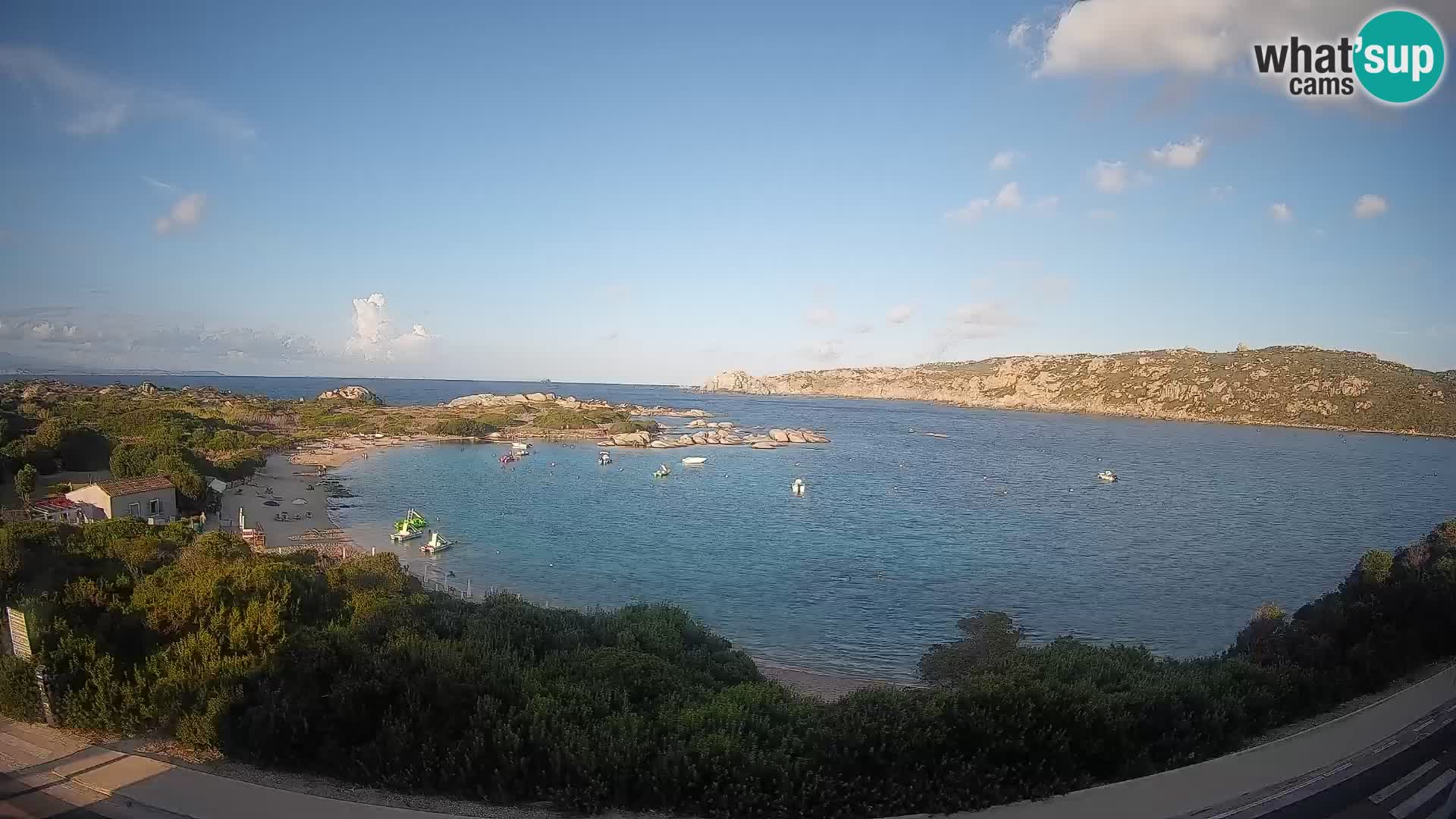 Webcam Rena di Levante – Vista en directo desde Capo Testa
