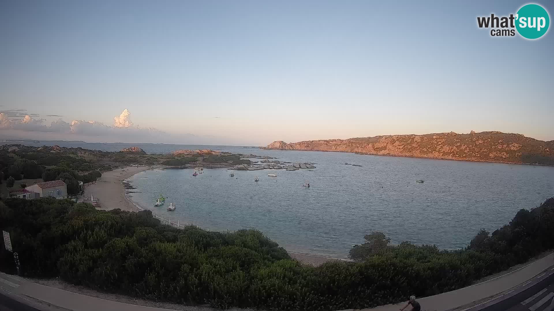 Webcam Rena di Levante – Live View from Capo Testa
