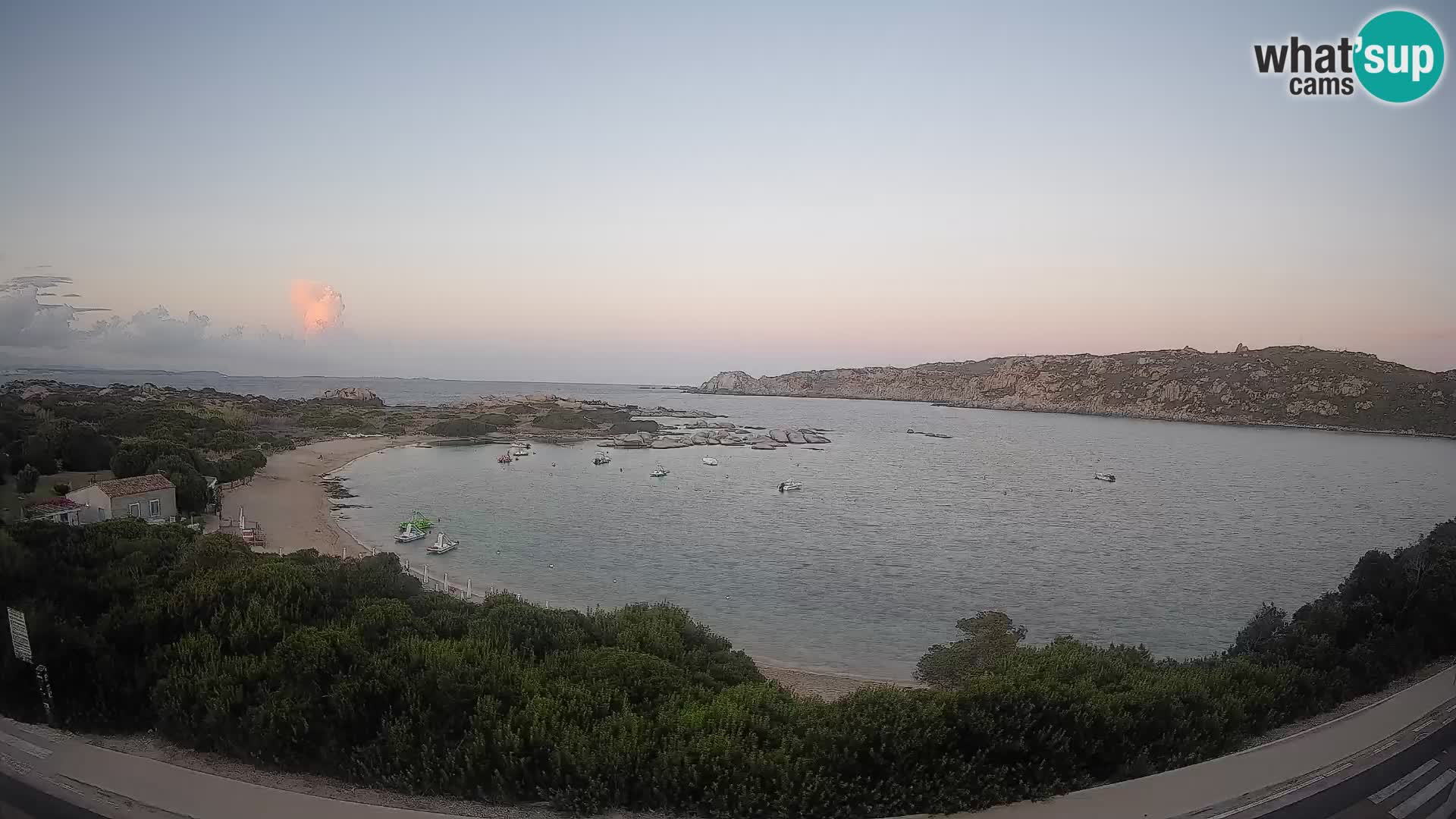 Webcam Rena di Levante – Vue en direct depuis Capo Testa
